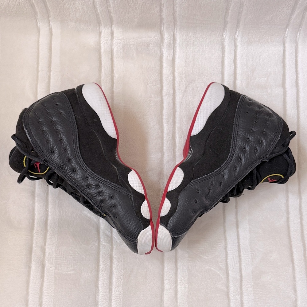 Air Jordan 13 Retro Playoffs Black Leather Sneakers 2023 Special Edition - Picture 3 of 7
